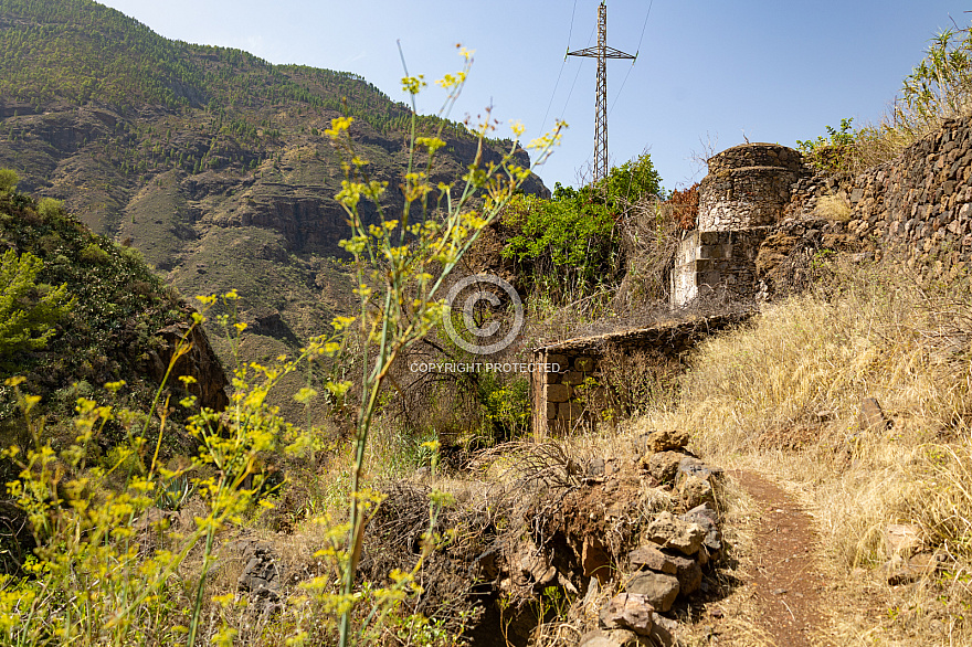 Molinos de Agua en El Sao - Agaete