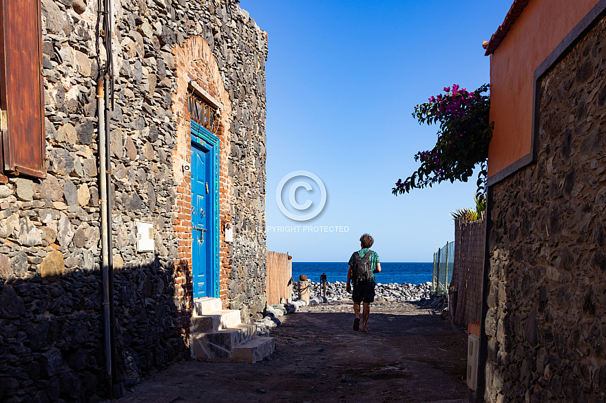 Puerto de Santiago en La Gomera