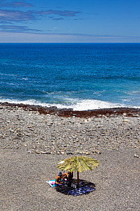 La Gomera: Playa de Vallehermoso
