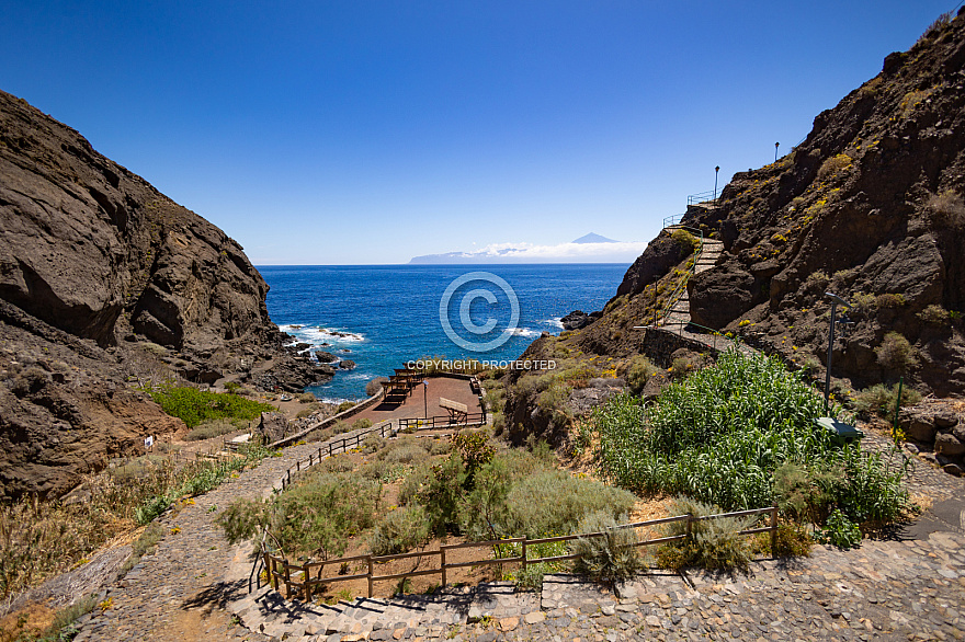 Ermita en la playa de San Marcos - Agulo - La Gomera