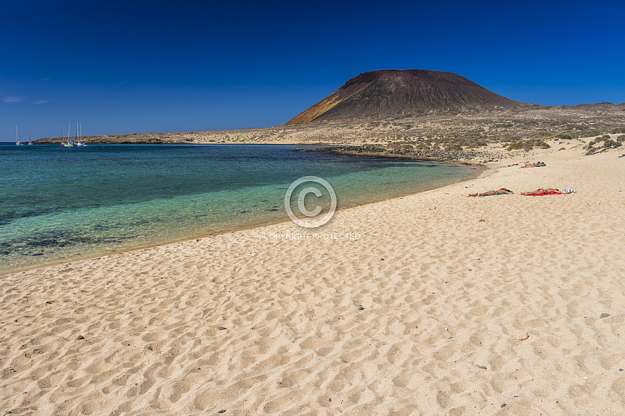 Playa de la Francesa La Graciosa