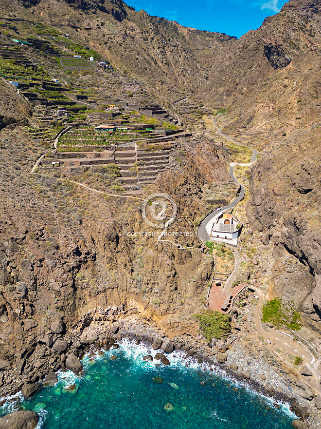 Ermita en la playa de San Marcos - Agulo - La Gomera