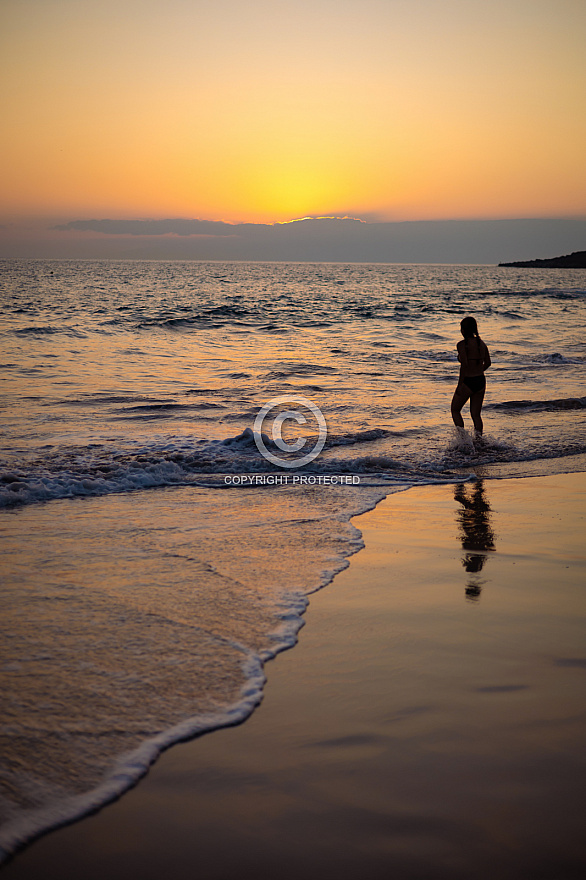 Playa Diego Hernández (spaghetti beach)