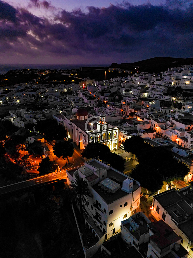 Agaete by night