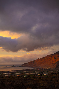 sunset frontera - el hierro