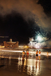 año nuevo en las canteras - gran canaria