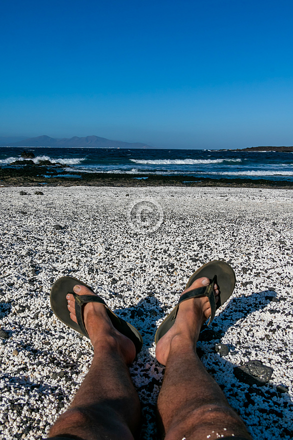 Playa del Bajo de la Burra - Popcorn Beach